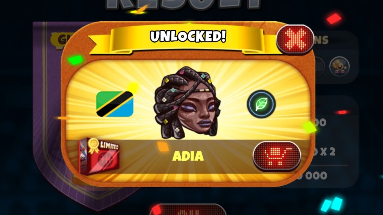 How to unlock Adia Tanzania Head Basketball