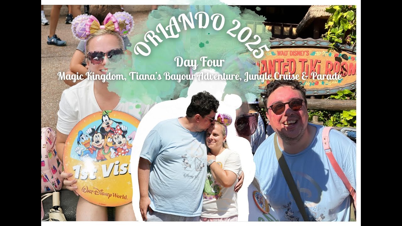 Orlando Vlogs | Sep 2025 | Day Four - Magic Kingdom, Tiana's Bayou Adventure & Parade