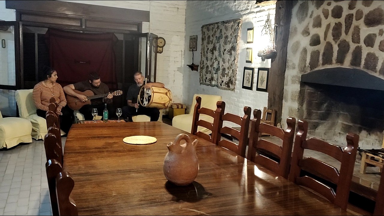 Por culpa del Diablo (zamba) ENSAYANDO con Caminantes