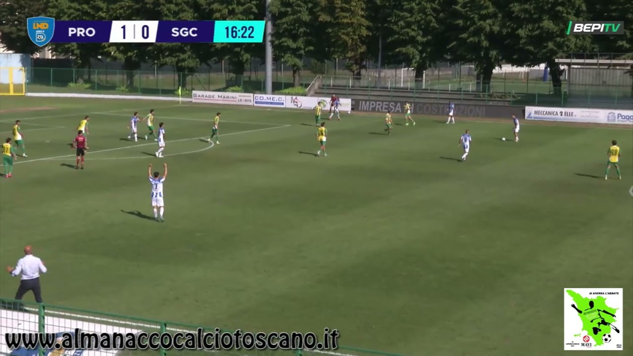 Serie D Girone D Pro Palazzolo-San Giuliano City 1-1