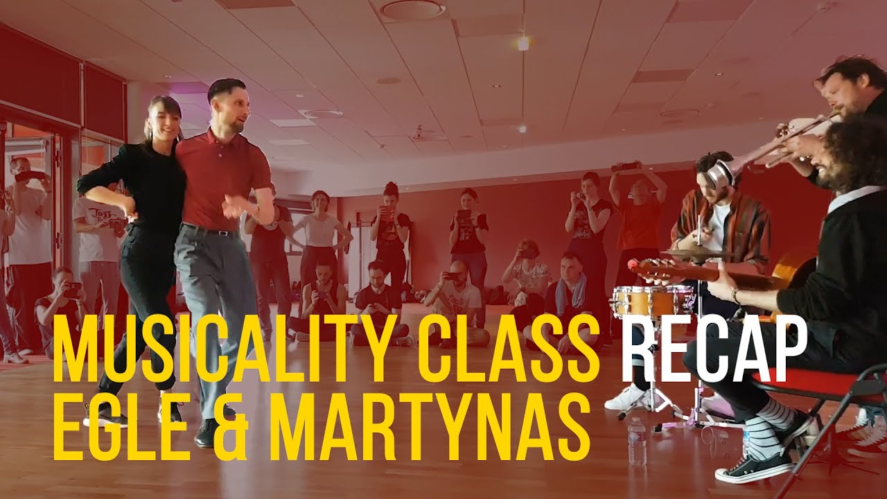 Musicality class recap | Lindy Hop recap with Egle Regelskis & Martynas  feat. Hot Swing Sextet