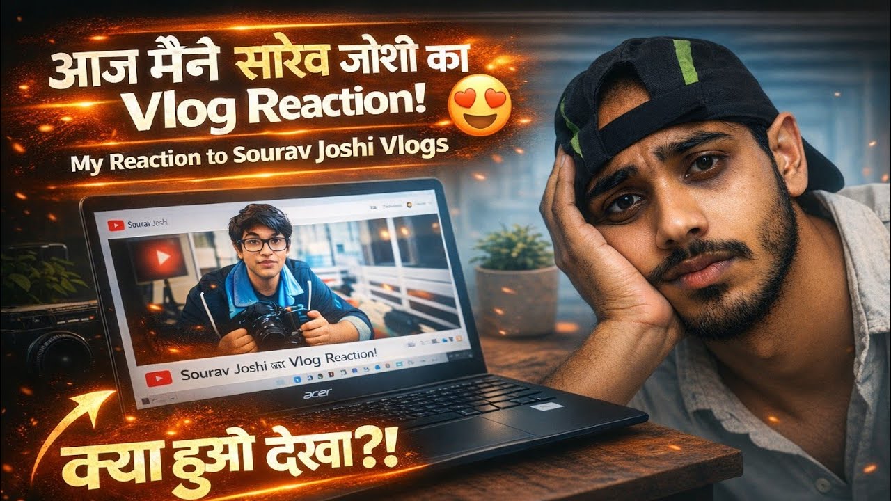 आज मैंने सौरव जोशी का Vlog देखा! 😍 | My Reaction to Sourav Joshi Vlogs