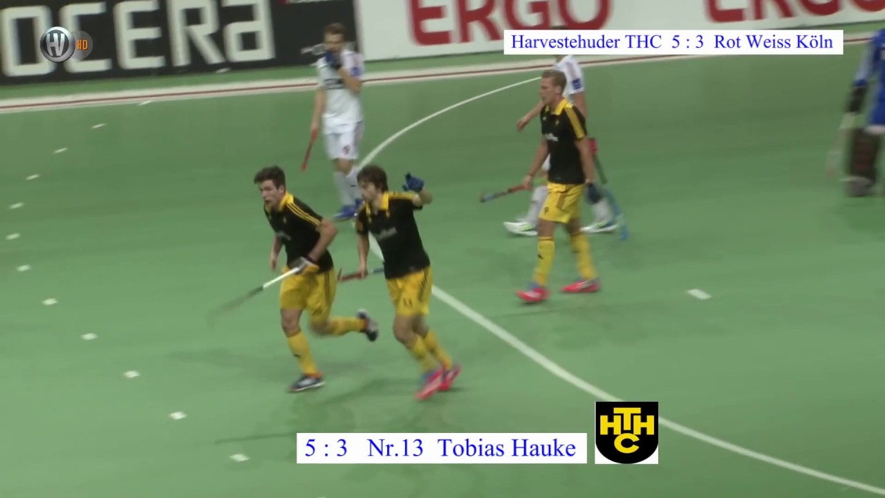 Tobias Hauke and one outstanding indoor solo-goal with a spin!