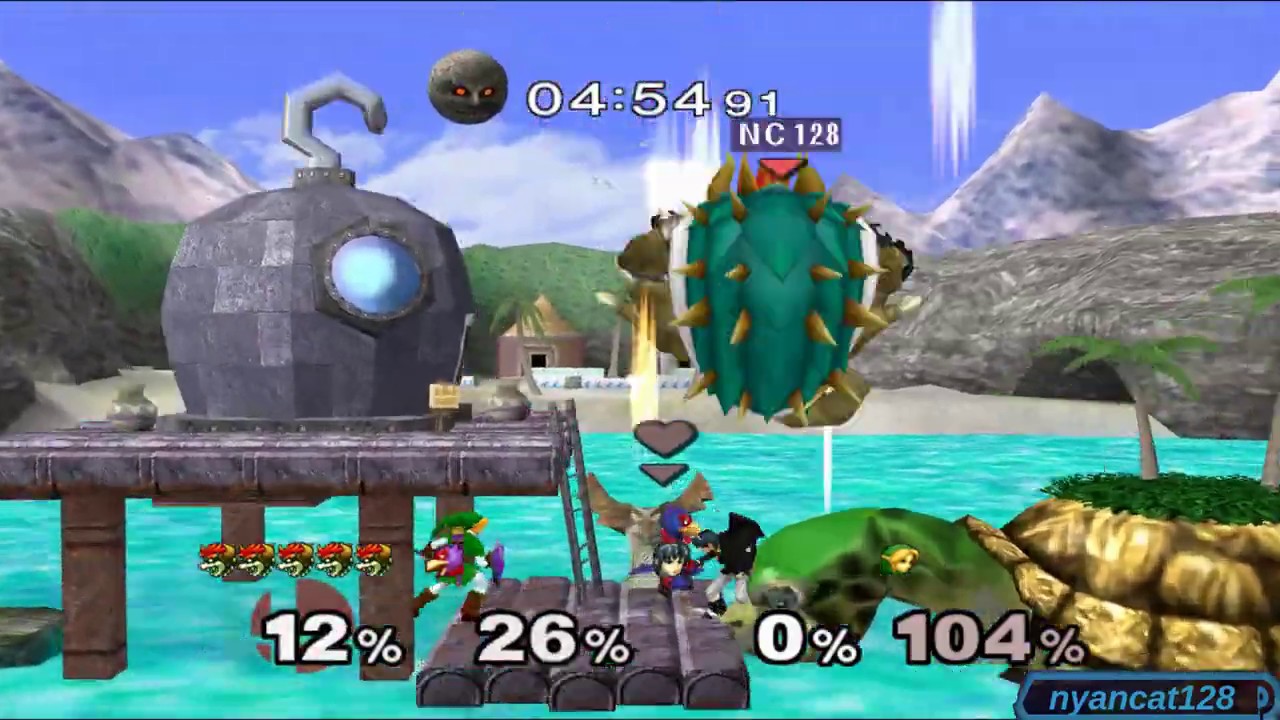 Super Smash Bros. Melee: Classic Mode as Modified Giga Bowser