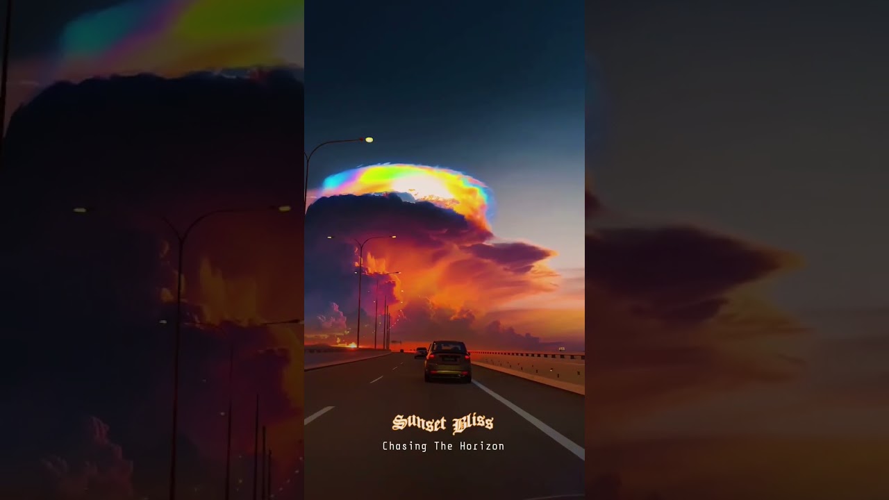 #sunset #beautiful #majestic #atmosphere #nature #calm #shorts #clouds