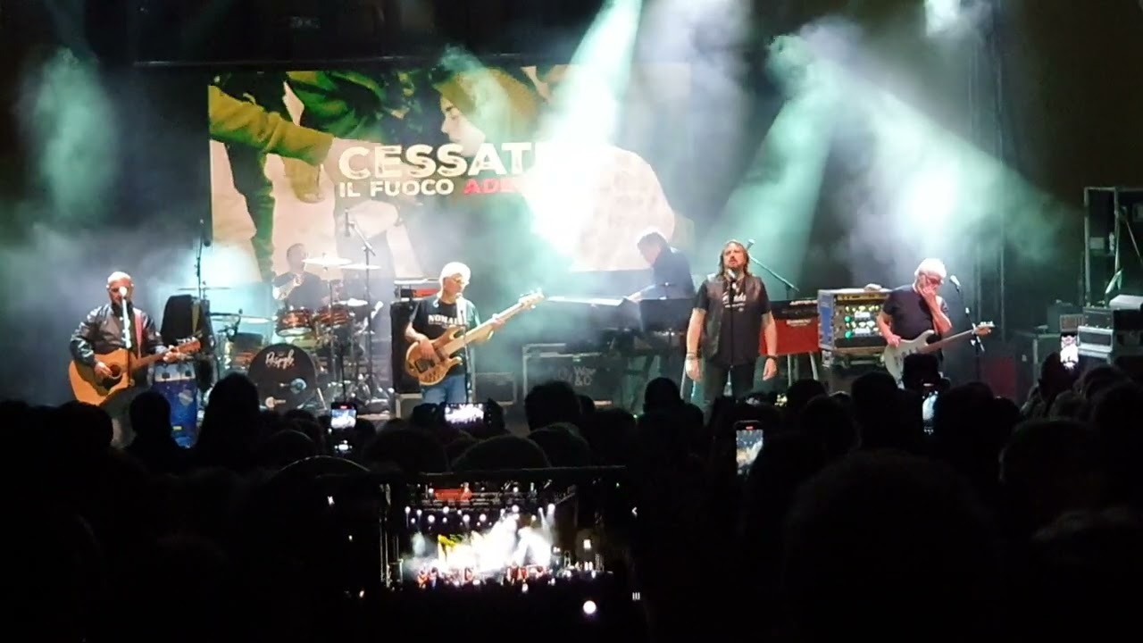 I ragazzi dell'olivo.  I Nomadi in concerto.  Casalduni (BN) 24.8.2025