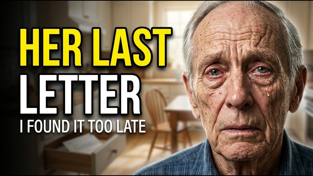 My Wife Died… And I Found The Letter She Never Sent Me