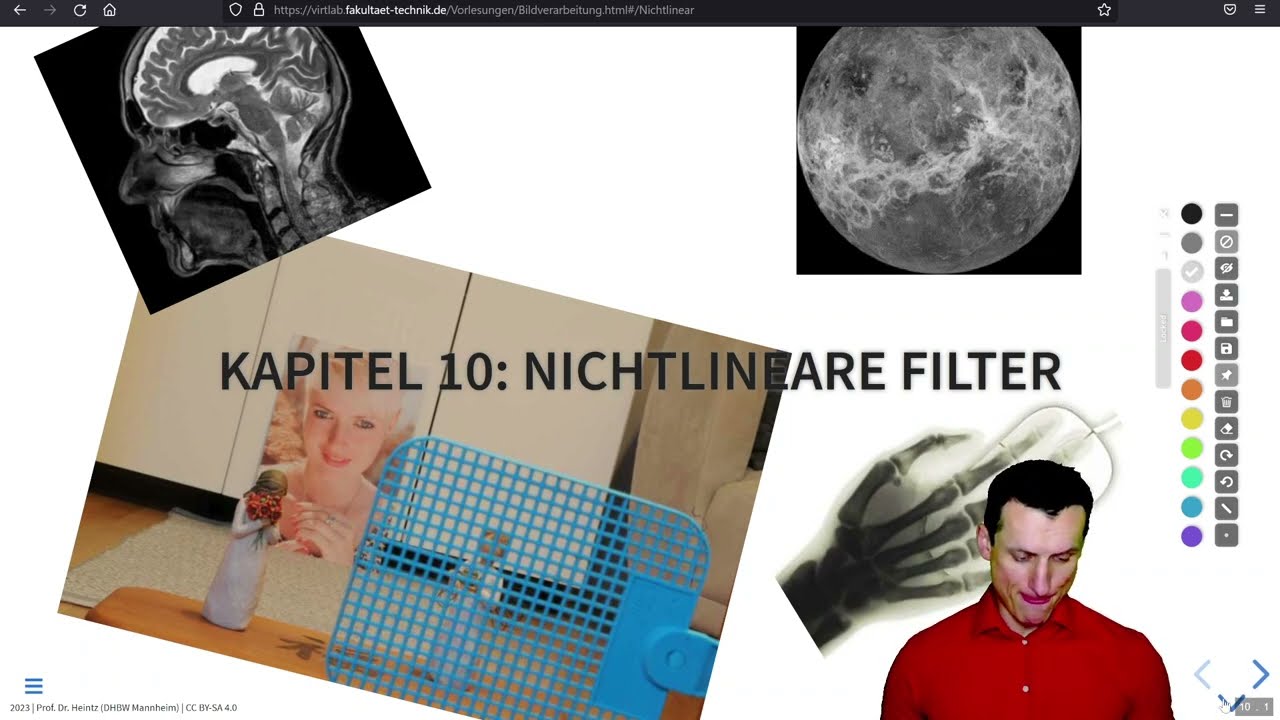 Bildverarbeitung - Nichtlineare Filter - Erosion/Dilatation