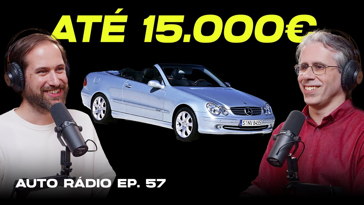 Qual o melhor usado para comprar até 15 mil euros? | Auto Rádio EP. 59