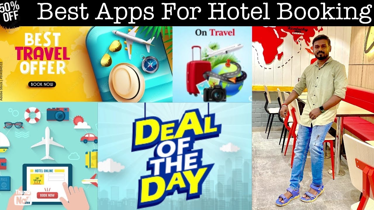 Best Apps For Hotel Booking Bus Booking & Train Booking | Best Travel Offers | Budget Travel Booking