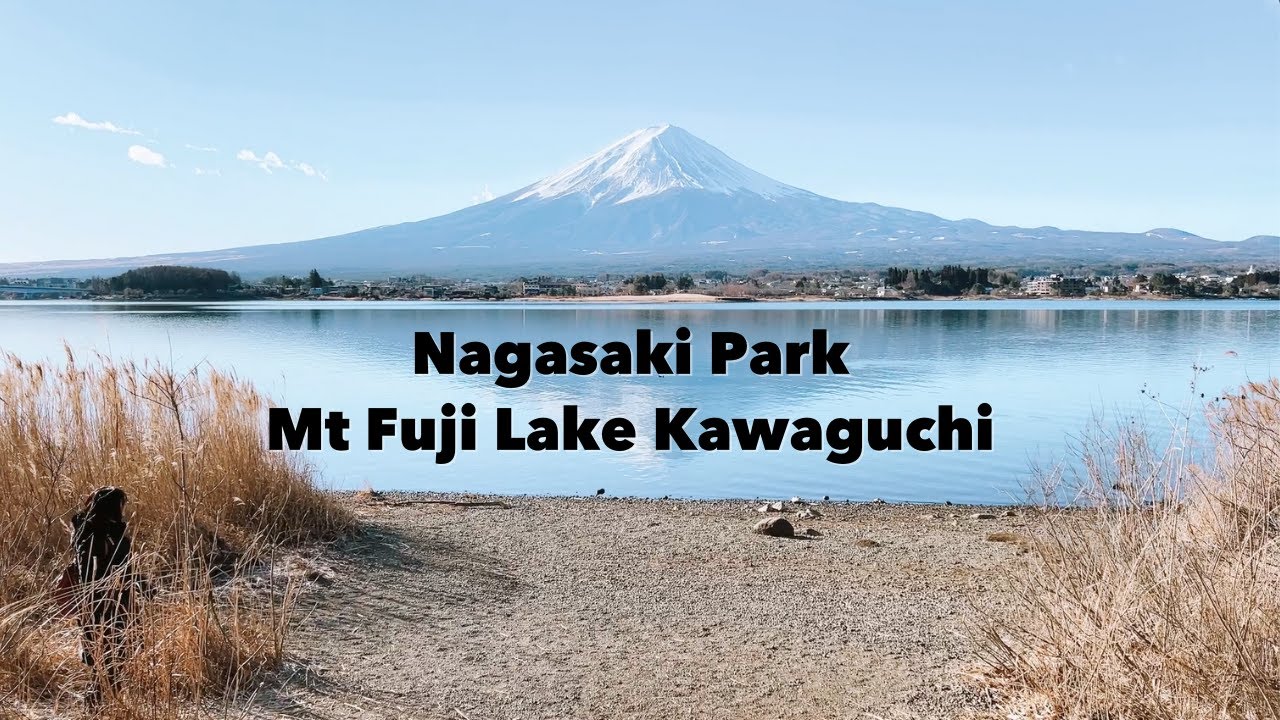 Nagasaki Park. Mount Fuji