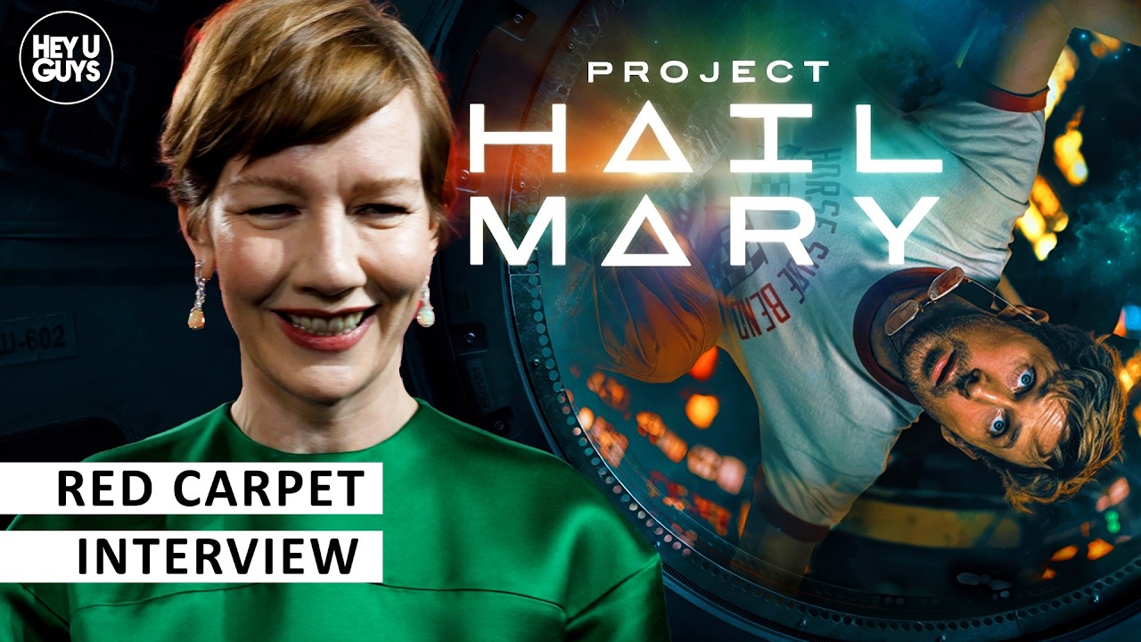 Sandra Hüller on Ryan Gosling, Leadership, Agent Scully & Project Hail Mary | World Premiere
