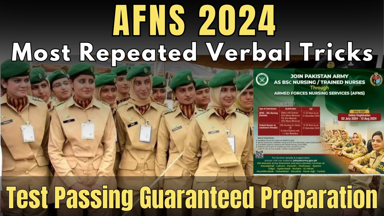 How to Pass AFNS Initial Test | AFNS  Most Repeated Verbal Questions | AFNS Initial Test Preparation