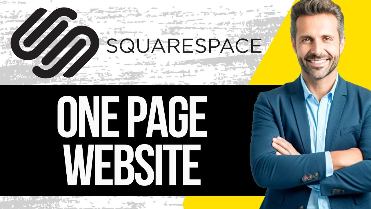 How to Build a Single Page Website in Squarespace | One Page Website Squarespace Tutorial