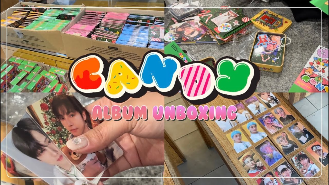 [시즈니브이로그] 오랜만에 앨범 오프깡 | 엔시티 드림 캔디 앨범깡 | 최애포카가 한번에 찾아와준 썰 | NCT DREAM CANDY ALBUM UNBOXING | 핫트랙스