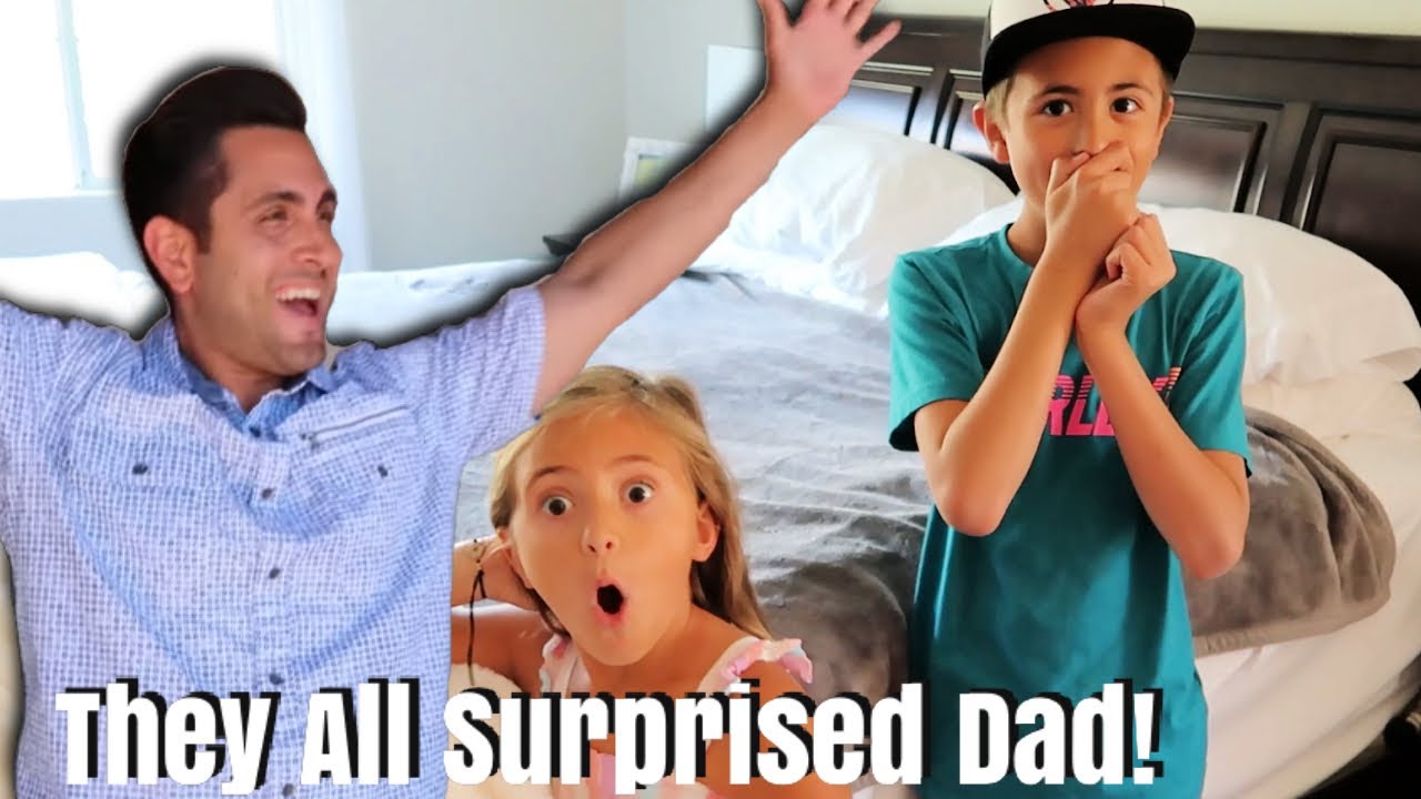 FOUR DAYS OF FATHER'S DAY SURPRISES! / Father's Day Turns Into a Father's Weekend! / Road Trip!