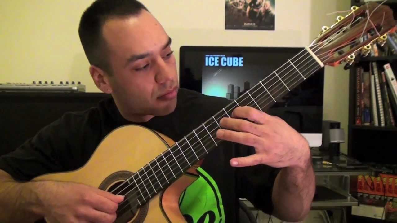 Ice Cube Good Day - Guitar Lesson Step by step Tutorial (Isley brothers - Footsteps in the dark)