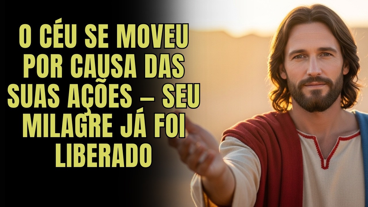 DEUS DIZ: O Céu Se Moveu por Causa das Suas Ações — Seu Milagre Já Foi Liberado