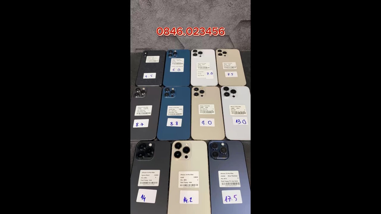Thanh Lý l Sale iPhone Cũ Từ iPhone XsMax Đến 15 ProMax l Chỉ từ 4tr500