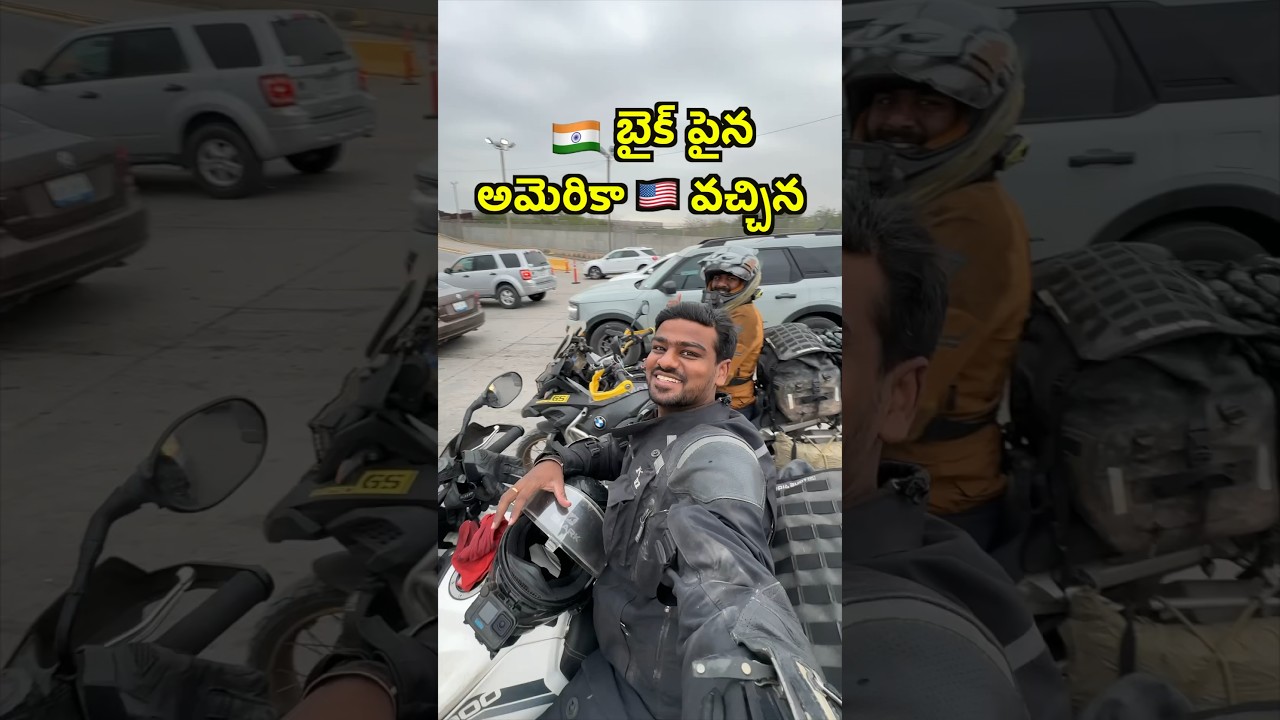 HYD To USA On Motorcycle #bayyasunayyadav #bsy