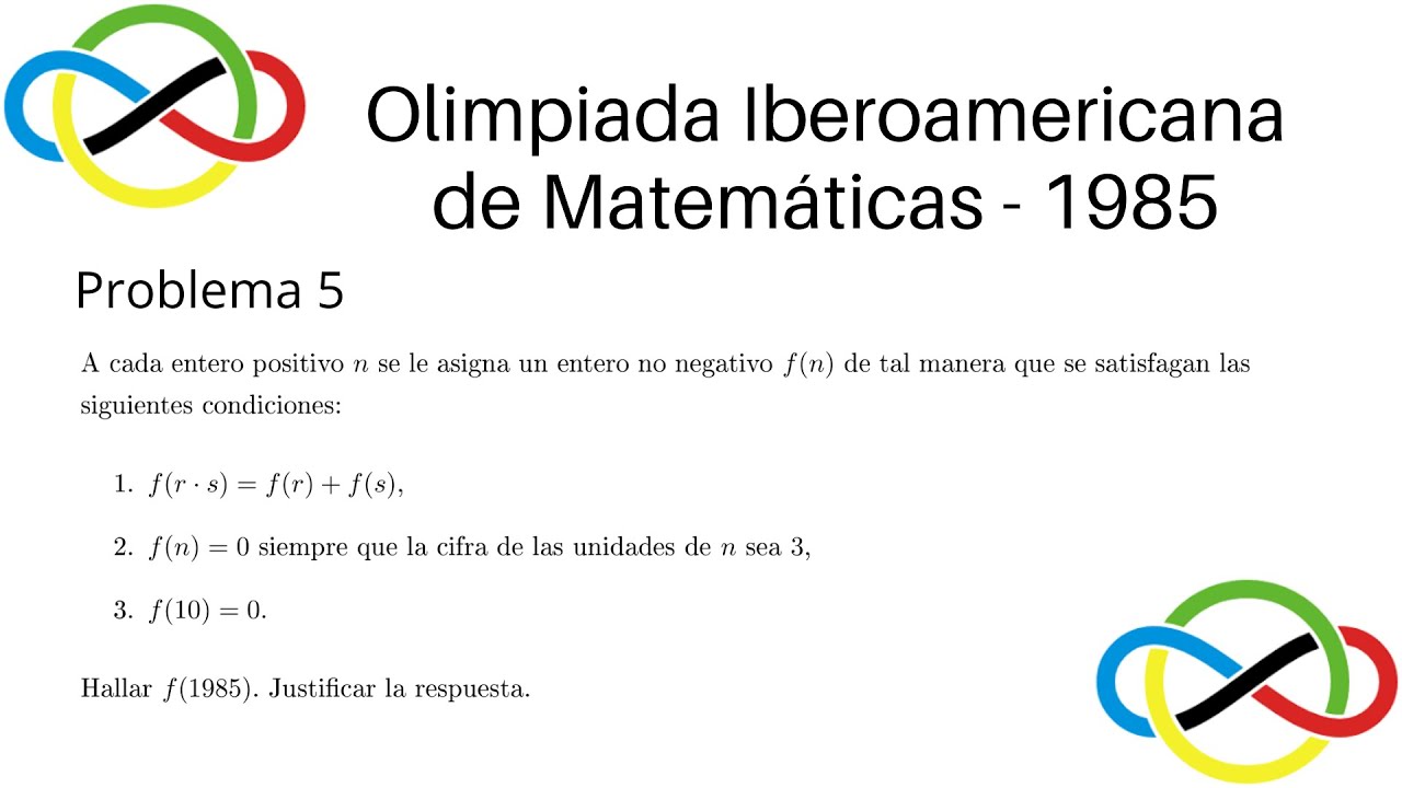 Resolviendo un problema de Olimpiada en 5 minutos - BONUS | Olimpiada Iberoamericana Matemáticas