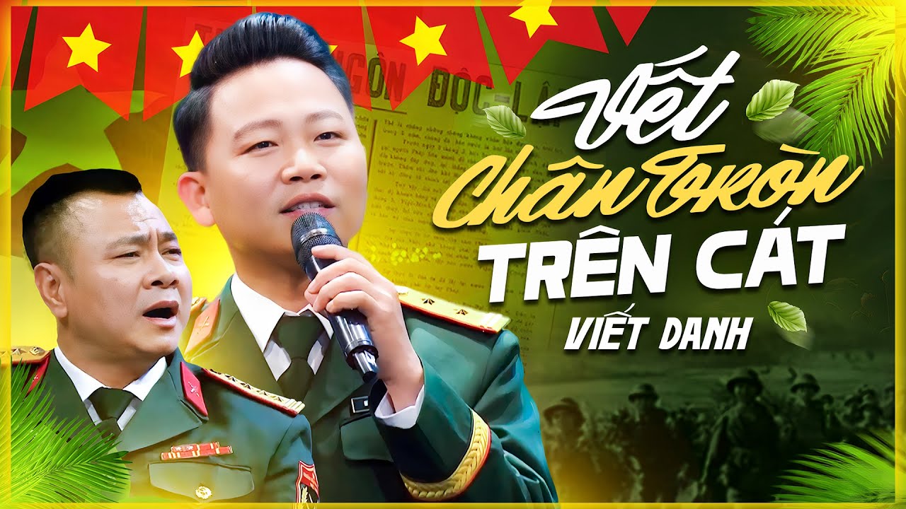 Giọng Hát Của Chàng Trung Tá Quân Đội Khiến NSND Tự Long Say Sưa Hát Theo - Vết Chân Tròn Trên Cát