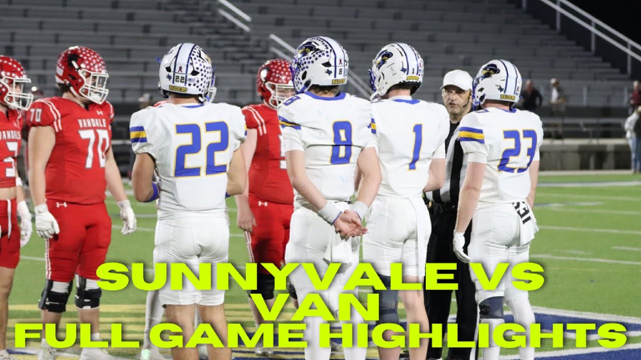 Sunnyvale vs Van! Area Championship Highlights!