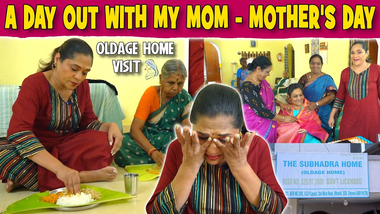 A day out with my Mom 👩‍👧 | Lunch in Old Age home 🏡 | Mother’s day special❤️ | Uma Riyaz