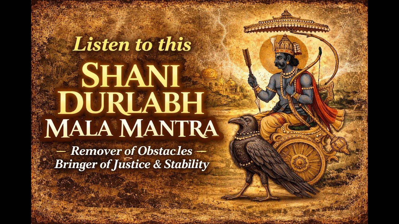 Listen to Shani Durlabh Mala Mantra | Powerful Obstacle Remover