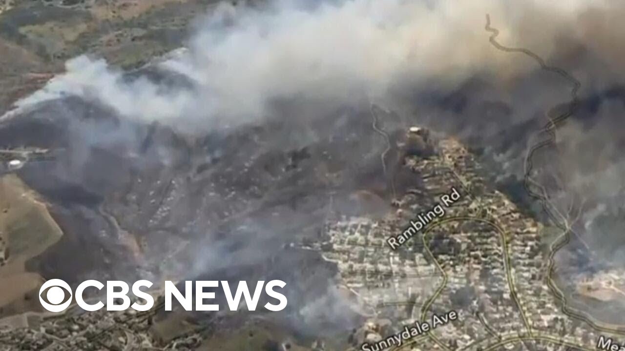 Simi Valley wildfire prompts evacuations in California