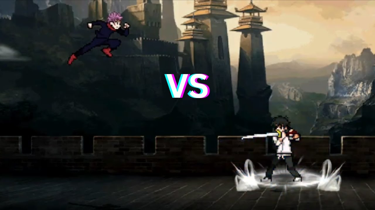Mugen (CPU vs CPU battle) - Yuji Itadori vs Yuta Okkotsu