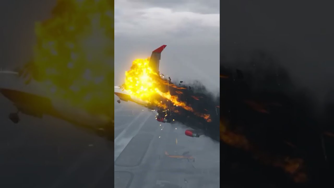 Cow Accidentally Came During Airplane Landing