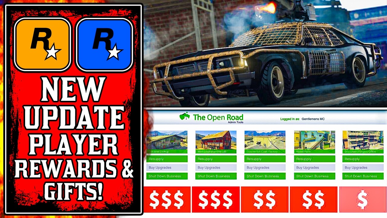The NEW GTA Online UPDATE Rewards! I Actually CAN'T BELIEVE THIS.. (New GTA5 Update)