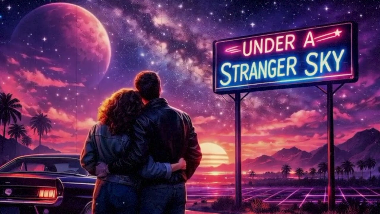 The Aftergløw - Under A Stranger Sky | Emotional Synthwave / Retrowave Ballad (Midnight Drive)