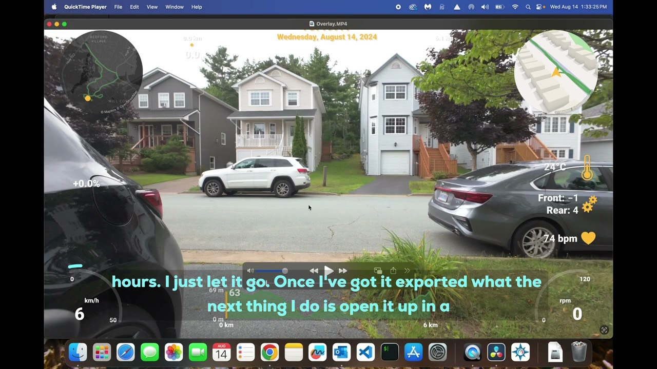 Easy Cycling Video Editing with Telemetry Overlays!
