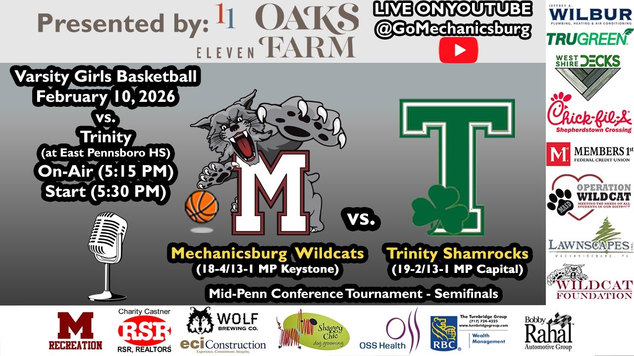 Varsity Girls Basketball vs Trinity - Presented by 11 Oaks Farms in Newville - (Feb. 10, 2026)