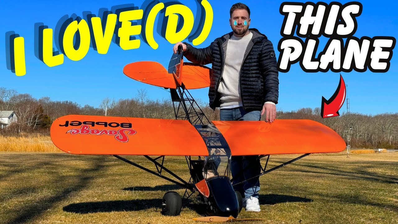 Savage Bobber -  The PERFECT 1/4 scale Airplane we CRASHED!