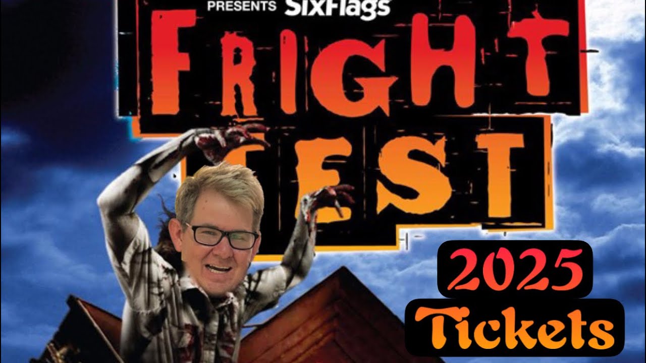 Six Flags Magic Mountain Fright Fest Tickets 2025 