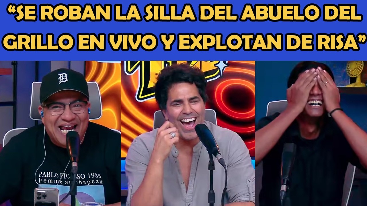 MARQUINA Y JHOVAN no SOPORTAN LA RISA CUANDO SE LLEVAN LA SILLA DEL ABUELO del GRILLO | GUAPOTES