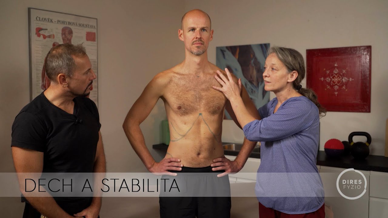 Fyziotrénink by DIRES FYZIO (2. díl): Dech a stabilita