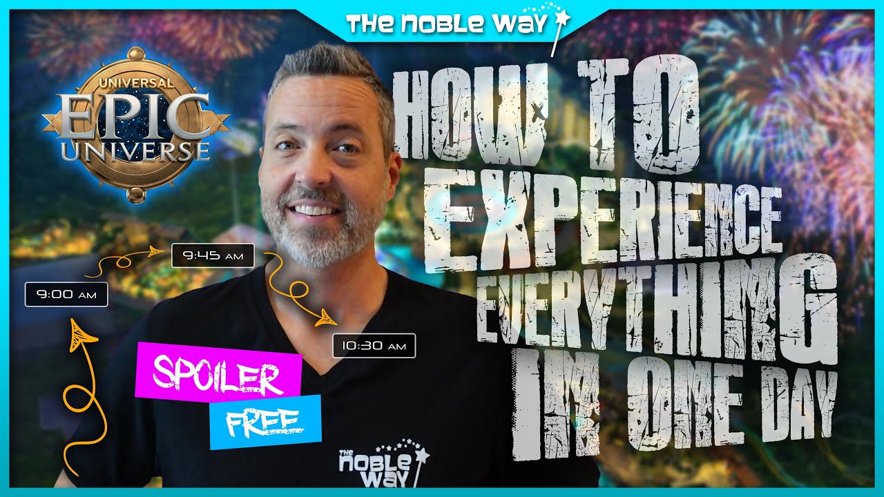 Epic Universe Planning: Best Way To Experience Everything In One Day! Universal Orlando Resort