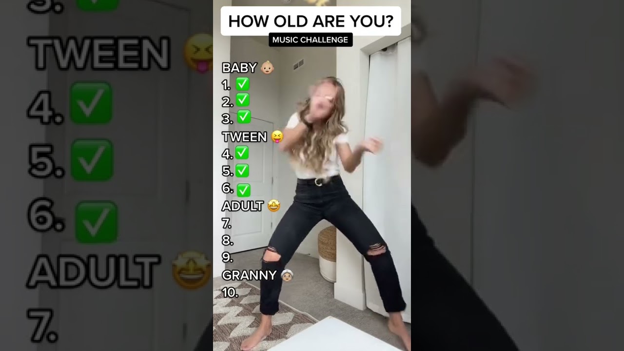 HOW OLD ARE YOU MUSIC CHALLENGE!!!!?!? 