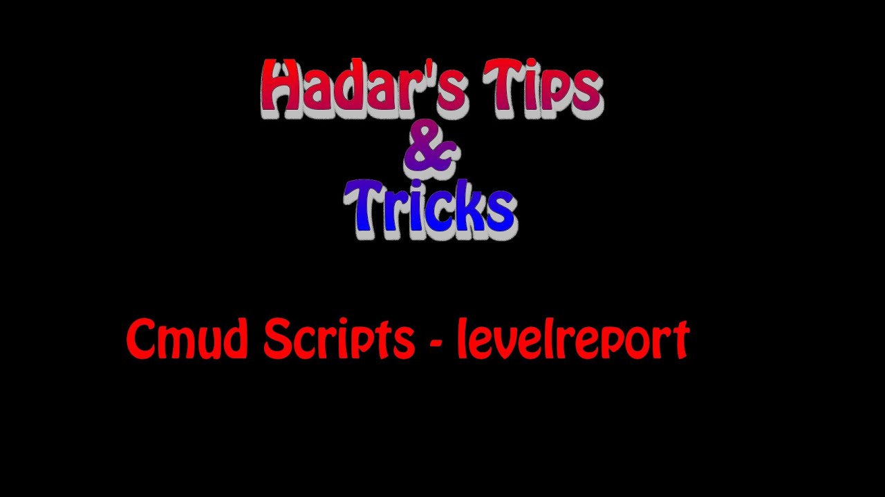 Levelreport - cmud