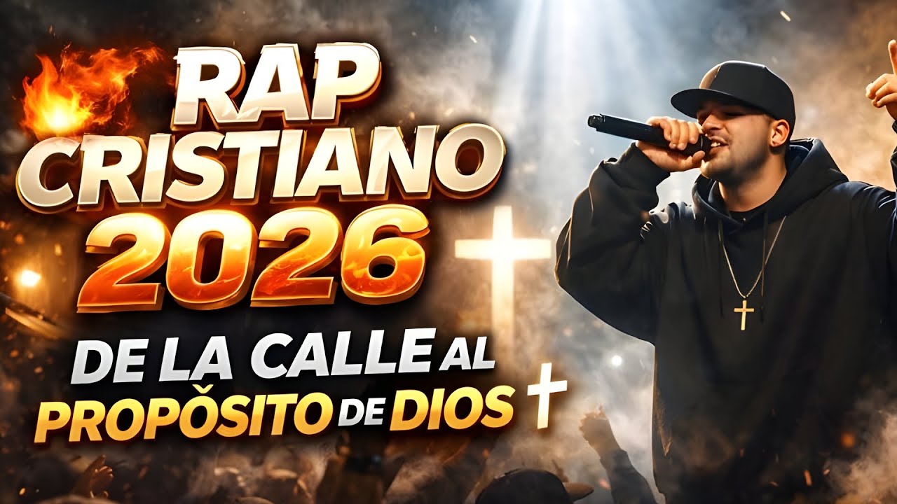 🔥 RAP CRISTIANO 2026  DE LA CALLE AL PROPÓSITO DE DIOS ✝️ FE REAL, LETRAS QUE DESPIERTAN EL ALMA