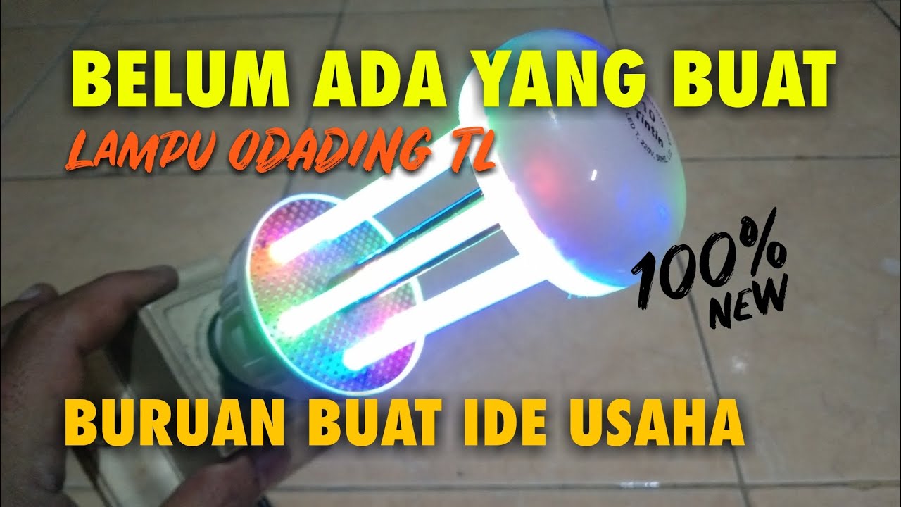 IDE KREATIF,LAMPU DINDING RGB buat ide usaha anda.
