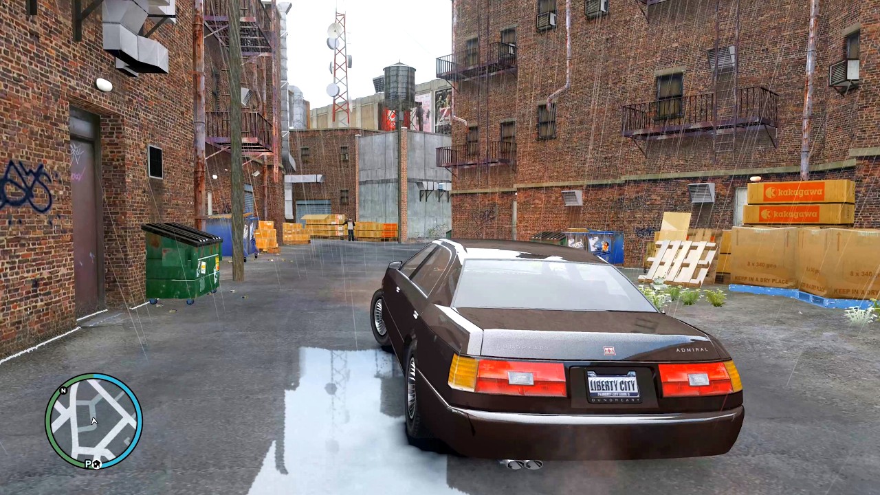 GTA 4 RTX Remix Path Tracing - THE REFLECTIONS WE LOVE SO MUCH