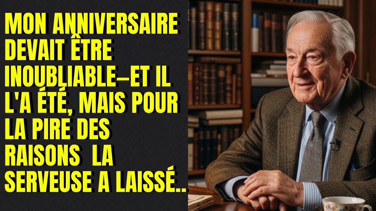 Mon anniversaire devait être inoubliable—et il l'a été, mais pour la pire des raisons  la serveuse..