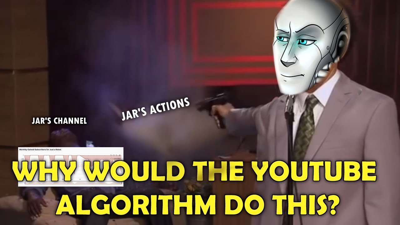 JUST A ROBOT Makes a New Channel and Blames YouTube for Failing