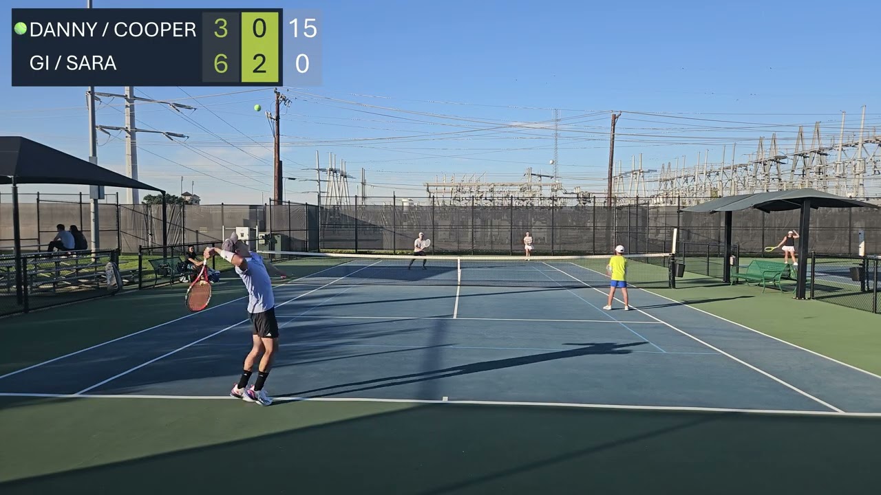 Tennis doubles at High Point 11.8.25