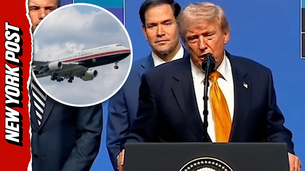 Trump explains why he won't fly new Air Force One out of Turkey